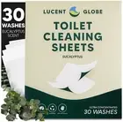 Lucent Globe Natural Toilet Cleaning Sheets. No Nasties Toilet Cleaning Sheets