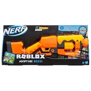 Nerf Roblox Adopt Me Bees Lever Action Blaster 8-Dart Drum Rotating Age 8+