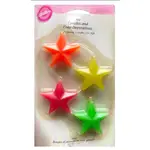 美國 WILTON STAR CANDLES AND CAKE DECORATIONS 惠爾通星星蠟燭蛋糕裝飾品