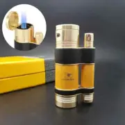 Luxury Cigar Lighter Windproof Inflatable Gas Flint Jet Flame Cigarette Lighter
