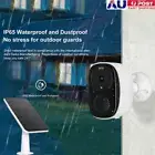 Wireless Security Camera Outdoor Battery Rechargeable Home 4K WIFI IP CCTV 64G
