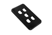 5 Terminal Connector Custom Wall Plate Wallplate Clipsal DIY Home Theatre Black