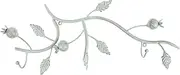 Home Decoration Branch Wall Hooks Decorative Iron Art Wall Hook Rack Pomegranate Branch Hanger Vintage Clothes Hat Hook for Coats Hats Keys Towels Clothes Green Hat Hangers/2105