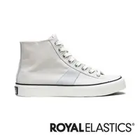 在飛比找PChome24h購物優惠-ROYAL ELASTICS ZONE HI 米白帆布鞋 (