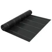 Weed Control Mat Matting Plants Roots Fabric Cover Weedmat Black 1x100M PP