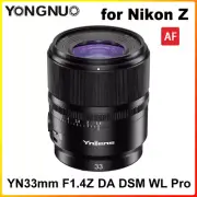 YONGNUO YN33mm F1.4 DA DSM WL Pro APS-C Auto Focus Lens for Nikon Z Mount Camera