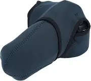 Oumij Camera Bag Nylon Carrying Case Waterproof Soft Liner Case Bag Lightweight Sleeve Pouch for SLR DSLR Camera Body + Lens Length < 22cm