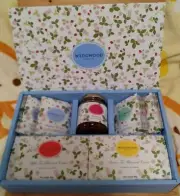 Wedgwood Wild Strawberry Assortment Jam Cookies Apple Lemon Tea Gift Sets YK795
