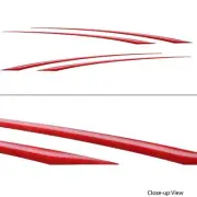 G3 Boat Decal 73404553/73404554 | 52 1/2 x 3 Inch Red White (Set of 2)