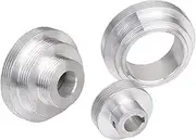 3pcs Metal Synchronous Belt Pulley Motor Synchronizing Wheel Compatible For WM210V BHC210 HS210 JY210V CTC210 HBM210 Lathe Spare Parts(14mm)