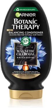 Garnier Moisturizing conditioner for oily hair and dry hair ends Botanical Therapy Magnetic Charcoal (Rebalancing Conditioner) 200 ml