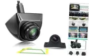 Car Backup Camera with Dynamic Trajectory Guide Line, AHD1080P Reverse Rear