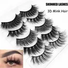Wispies Handmade Eye Lash Extension False Eyelashes Crisscross 3D Mink Hair