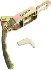Toolbox Repair Parts Toggle Latch Clamp Latch Hinges Trailer Gate Latch Clasp Latch Spring Release Latch Trailer Accessories Metal Latch Silver Galvanized Iron