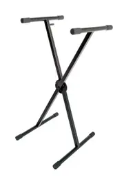 Xtreme KS165 Single Braced x Style Keyboard Stand, Adjustable, Heavy Duty