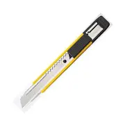 OLFA 203B 230BSY Multi-purpose 0.45mm Blade M-thickness cutter knife (Yellow)