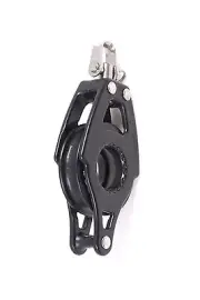 NAUTOS 92011 - ORGANIC 57 MM - FIDDLE SWIVEL W/ BECKET - SAILBOAT BLOCK