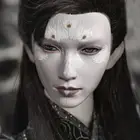 Cyberpunk Ancient Style Face Mask Masquerade Anime Cosplay Pros Women