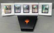 SDCC 2018 Exclusive Planeswalkers 5 Foil Card Boxed Set Mtg Magic