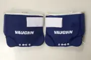 New Vaughn 7701 ice hockey goalie goal junior jr thigh guard boards pads blue