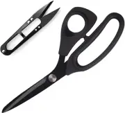 Tailor Scissors, LEIAOLY 8" Multipurpose Scissors Bulk Ultra Sharp Shears, Ad...