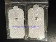 XL Replacement Electrode Pads (8) Rectangular for IQ Digital Massagers TENS