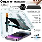 For iPhone 14 Pro Max Screen Protector SPIGEN EZ Fit Privacy Tempered Glass 2PC