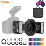 Godox MF12 MF12-K2 Macro Flash Off-Camera 2.4G TTL Flash Speedlite Set