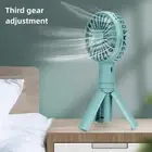 1* Handheld Portable Fan Portable USB Rechargeable Fan D4Y9