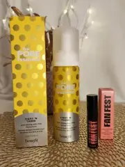 Benefit The POREfessional Tight'N Toned Pore Refining Toning Foam &Fanfest Duo