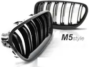 Rejilla frontal for BMW 5 Series F10 F11 10-M5 STYLE Look GLOSSY Black Envío g G