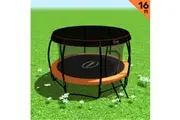 Trampoline 16 ft Kahuna with Roof - Orange