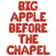BIG APPLE BEFORE THE CHAPEL Letter Balloon Banner- Bachelorette Party Decoration