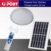 60W Solar Ceiling Light All Night Light Sensor or Remote Control