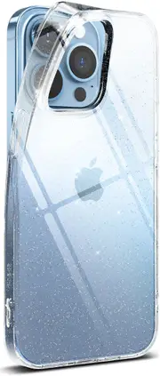 Ringke Air Apple iPhone 13 Pro Max Case Flexible TPU Glitter Clear