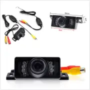 DC12V 170° 2.4G Wireless 7LED Infrared Car Reverse Parking HD Camera Waterproof