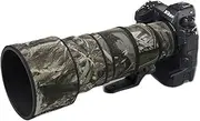 ROLANPRO Waterproof Lens Cover for nikon Z 400mm f4.5 VR S Camouflage Rain Cover Lens Protective Sleeve Guns Case#9 grass waterproof