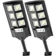 Solar Outdoor Lights Motion Sensor: LED Solar Street Lights Outdoor 6000K 150...