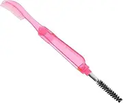 BESTYASH Dual Sided Eyelash Brush Brow 2-in-1 Lash Comb Compact Beauty Tool for Touch-ups