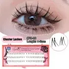 Segmented Individual Eyelashes Clusters False Eyelashes Eyelash Extension