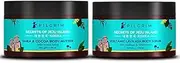 Pilgrim Body Care Combo Shea-Cocoa Body Butter + Lava Ash Body Scrub for Stretch Marks, Deep Nourishment, Moisturising, Exfoliation, Tan Removal, Men & Women, Korean Beauty Secrets, 200g + 200g