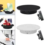 Turntable Jewelry Holder, Motorize Rotating Turntable Display Stand for Watch,