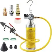 CMTOOL AC Flush Kit for House Car Auto AC Condenser Flushing Kit Automotive Home A/C Cleaning Kit HVAC AC Drain Line Flush Kit R134A R12 R22 R404 R410A AC Flushing Kit AC System Flush Kit Can Tool