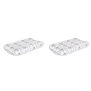 2x The Peanutshell Boho Baby/Infant Change Pad Cover 81cm Nursery Home Bedding