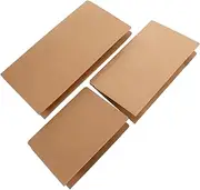 WEKADRIN 3pcs Organizer Travel Paper Holder Travel Passport Holder Document File Bag Zipper Document Case Receipt Holder Receipt Wallet Card Sorter Document Holder Paper Khaki