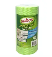 Sabco Non woven Antibacterial Wipes 100PK