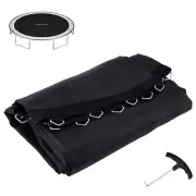 12 14 15ft Trampoline Replacement Jumping Mat 72 88 96 Rings with Springs Tool