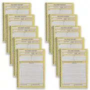10pc Spirax 556 Delivery Book Spiral Office Notebook Writing Stationery 50-Pages