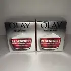 LOT OF 2: Olay Regenerist Micro-Sculpting Cream Moisturizer (1.7 oz) Ships Free!