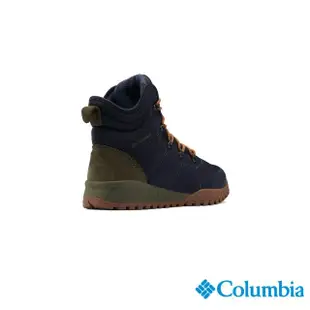 【Columbia 哥倫比亞官方旗艦】男款-FAIRBANKS™Omni-Tech防水鋁點保暖雪靴-深藍(UBI53710NY/HF)